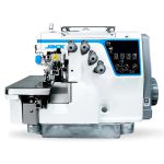 Overlock Industrial Ponto Cadeia Jack C5F Eletrônica Motor de Passo Multifunções Nova Completa com Acessórios