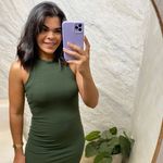 Vestido Mid verde