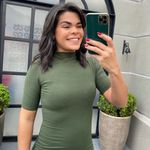 Vestido mid cacharrel verde militar