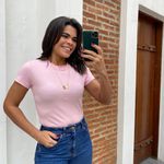 Blusa basic rosé