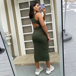 vesstido mid costa nua militar