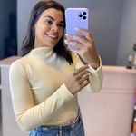 Blusa manga longa cacharrel creme