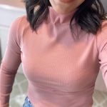 Blusa manga longa cacharrel rosé