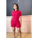 conjunto de short vermelho