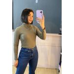 Blusa manga longa cacharrel chumbo