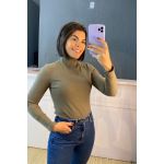 Blusa manga longa cacharrel chumbo