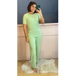 Conjunto Pantalona Verde Menta