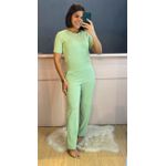 Conjunto Pantalona Verde Menta
