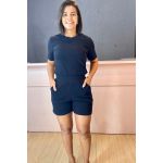 Conjunto de short preto