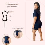 Conjunto de short preto