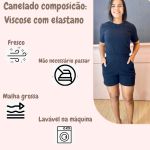 Conjunto de short preto