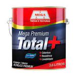 TINTA ACRÍLICA PREMIUM FOSCO BRANCO 3,6L MEGA