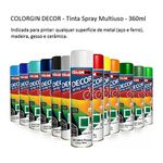 Tinta Spray COLORGIN DECOR 