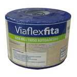 VIAFLEX FITA ADESIVA ALUMÍNIO 30CM X 10MM