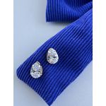 BRINCO ZIRCONIA GOTA DOURADO