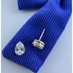 BRINCO ZIRCONIA GOTA DOURADO