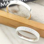 Alianças Em Prata 950 Antunes 3mm Polida Reta