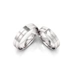 Alianças Em Prata 950 Baía Formosa 6mm Polido Reta