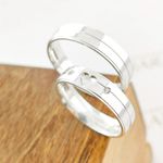 Alianças Em Prata 950 Baía Formosa 6mm Polido Reta