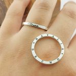 Alianças Em Prata 950 Bonete 2mm Polida Reta