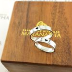 Alianças Em Prata 950 Coqueirinho 4mm Polida Reta