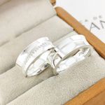 Alianças Em Prata 950 Garapuá 7mm Polida Côncava