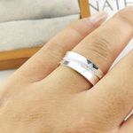 Alianças Em Prata 950 Garapuá 7mm Polida Côncava