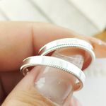 Alianças Em Prata 950 Itaparica 3mm Polida Reta