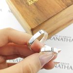 Alianças Em Prata 950 Itapuã 4mm Polida Reta