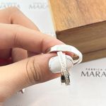 Par de Alianças Em Prata 950 Modelo Leblon 3mm Polida Reta