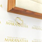 Anel De Noivado Jenifer Em Ouro 18k