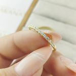 Alianças Em Ouro 18k Sri Lanka 2.5 Mm Polida Meia Cana