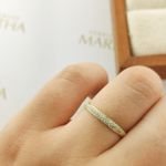 Anel Aparador Tatiane Em Ouro 18k