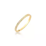 Anel Aparador Bárbara Em Ouro 18k