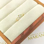 Anel De Noivado Raquel Em Ouro 18k