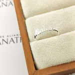 Anel Formatura Manuscrito Com Coração Lateral Em Prata