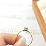 Anel De Noivado Carol Em Ouro 18k