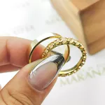 Alianças Em Ouro 18k Irlanda 3mm e 4mm Polida Reta