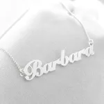 Colar Manuscrito Personalizado Em Prata