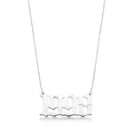 Colar Ano Personalizado Em Prata