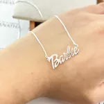 Colar Manuscrito Personalizado Em Prata