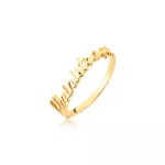 Anel Formatura Manuscrito Em Ouro 18k