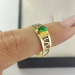 Anel De Formatura Escrita a Laser Medicina Em Ouro 18k