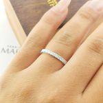 Par de Alianças Em Prata 950 Modelo Ilhabela 2mm Polida Reta