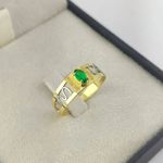 Anel De Formatura Escrita a Laser Medicina Em Ouro 18k