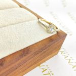 Anel De Noivado Isadora Em Ouro 18k