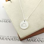 Conjunto Corrente Veneziana e Pingente De Signo Libra Em Prata