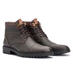 Bota Coturno Buffalo Comfort Café