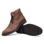 Bota Coturno Buffalo Comfort Taupe