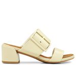 SANDALIA USAFLEX VANILLA COURO 